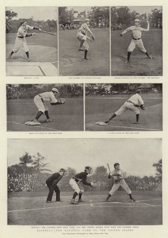Baseball, Yhdysvaltain kansallinen peli tekijältä English Photographer
