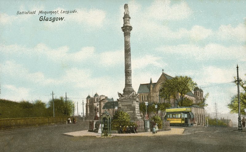 Battle of Langside Monument, Glasgow (foto en color) finlandès tekijältä English Photographer