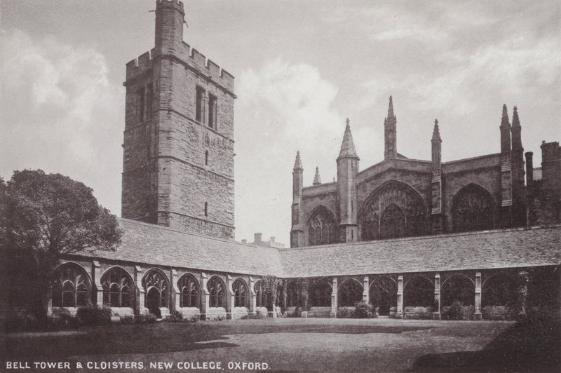 Bell Tower and Cloisters, New College, Oxford tekijältä English Photographer