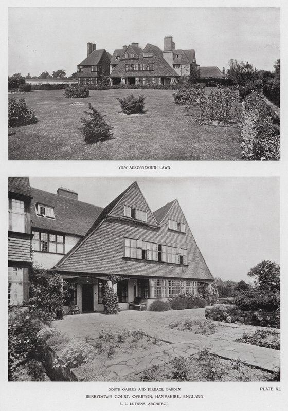 Berrydown Court, Overton, Hampshire, Englanti (m/w kuva) tekijältä English Photographer