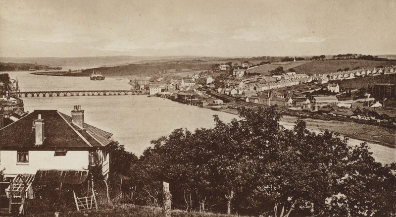Bideford, Upcott, Looking North (m/w kuva) tekijältä English Photographer