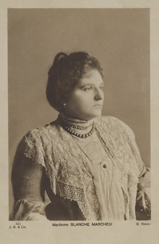 Blanche Marchesi, ranskalainen mezzosopraano tekijältä English Photographer