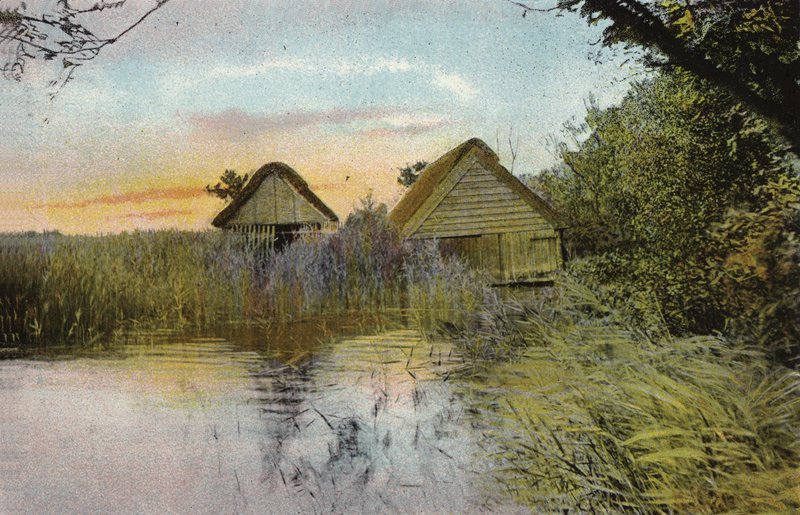 Boat Houses, Horsey Mere tekijältä English Photographer