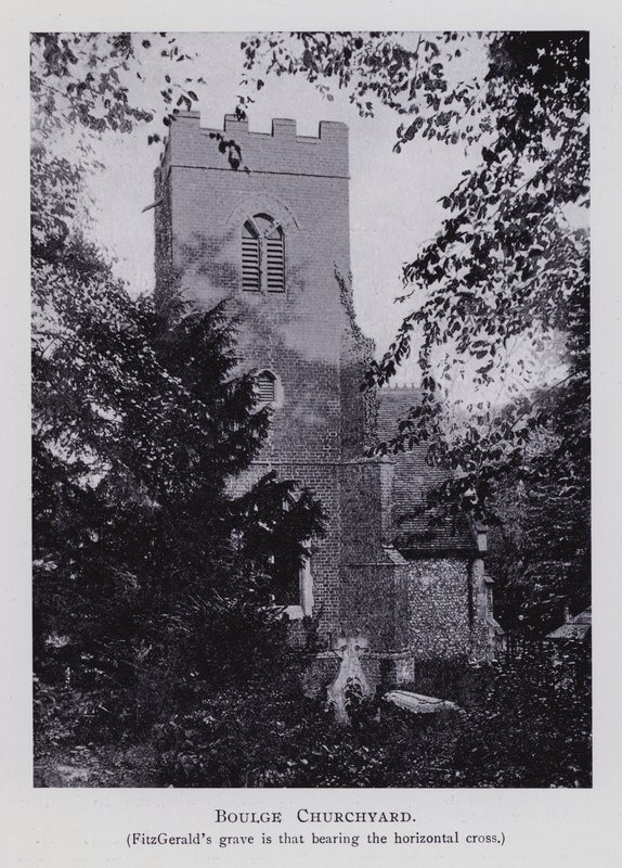 Boulge Churchyard (m/w kuva) tekijältä English Photographer