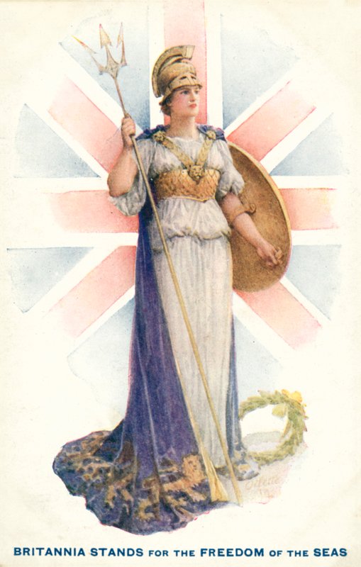 Britannia (värillinen kuva) tekijältä English Photographer