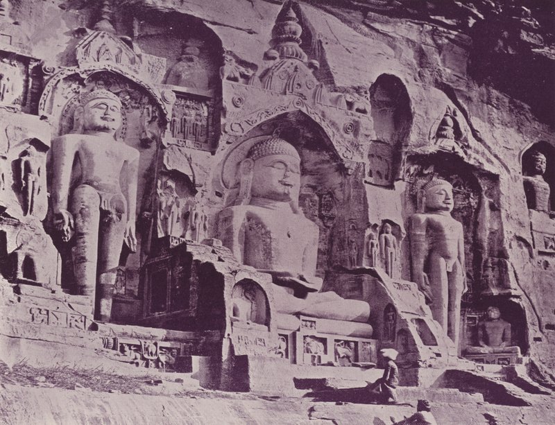 Buddhalaisia hahmoja, Happy Valley, Gwalior tekijältä English Photographer
