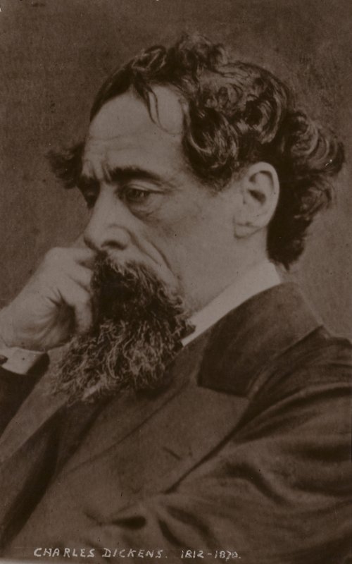Charles Dickens (1812-1870), englantilainen kirjailija tekijältä English Photographer
