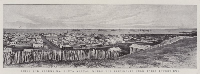 Chili ja Argentiina, Punta Arenas, joissa presidentit pitivät haastattelunsa tekijältä English Photographer