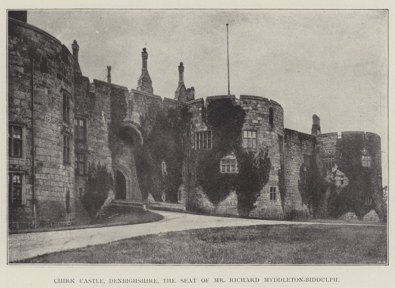 Chirk Castle, Denbighshire, Richard Myddleton-Biddulphin kotipaikka tekijältä English Photographer