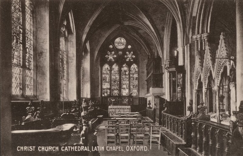 Christ Church Cathedral, Latin Chapel, Oxford (m/w kuva) tekijältä English Photographer