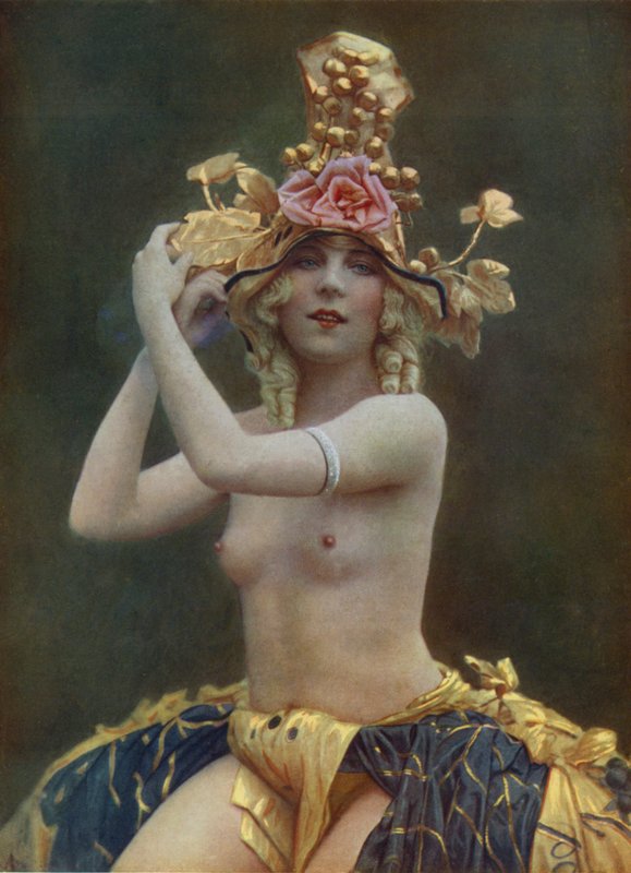Chrysis, tanssija Folies Bergere -teatterissa, Pariisi (kuva) tekijältä English Photographer