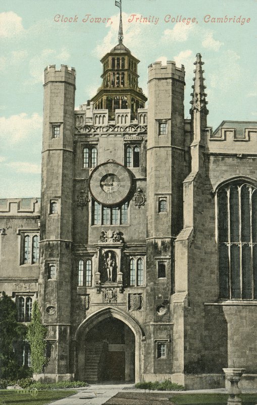 Kellotorni, Trinity College, Cambridge (värikuva) tekijältä English Photographer