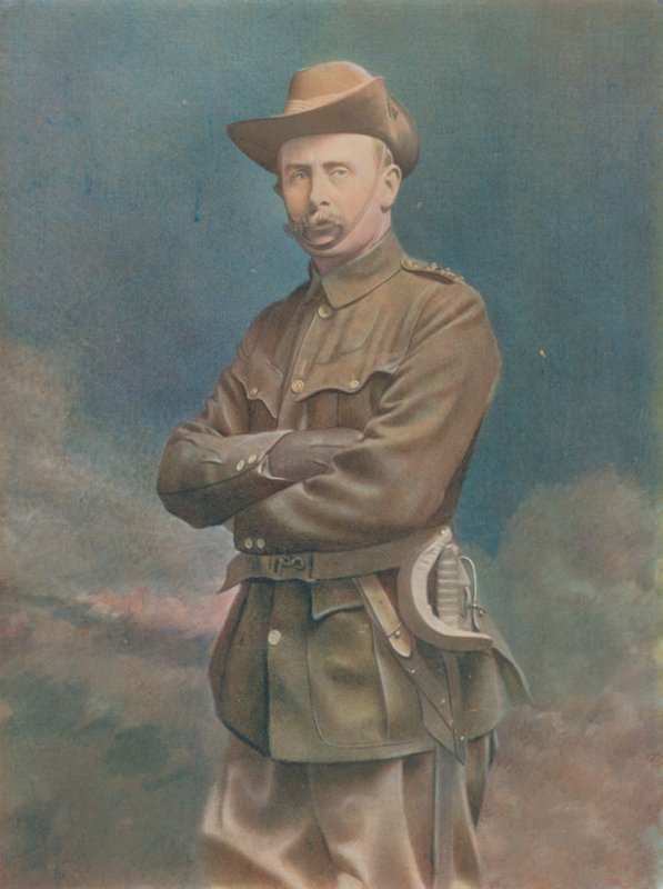 Eversti W. H. Mackinnon. Kaupungin keisarillisten vapaaehtoisten komento tekijältä English Photographer