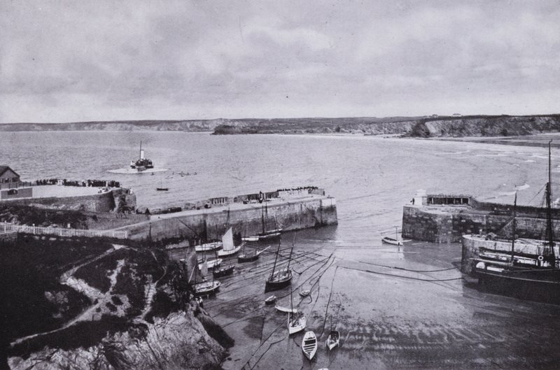 Cornwall: Newquay, satama (m/w kuva) tekijältä English Photographer