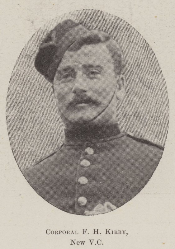Korpraali F H Kirby, uusi VC tekijältä English Photographer