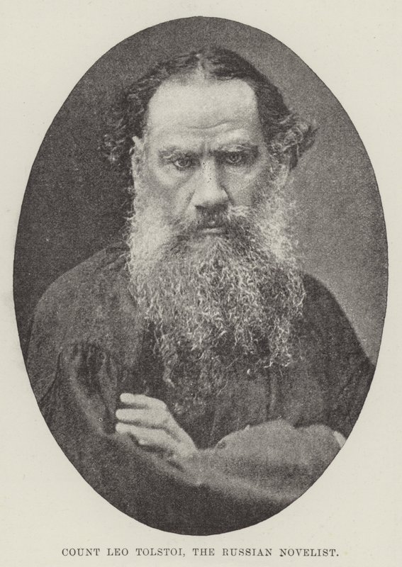 Kreivi Leo Tolstoi, venäläinen kirjailija tekijältä English Photographer