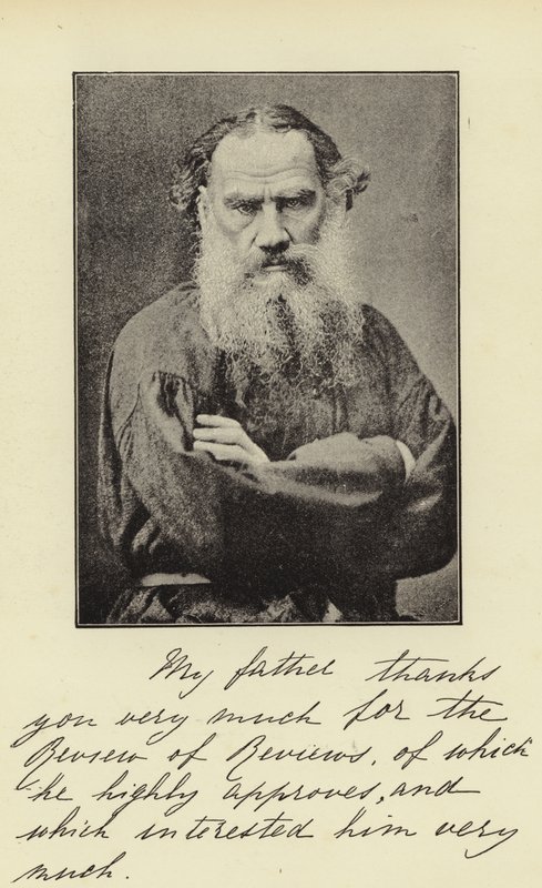 Kreivi Tolstoi tekijältä English Photographer