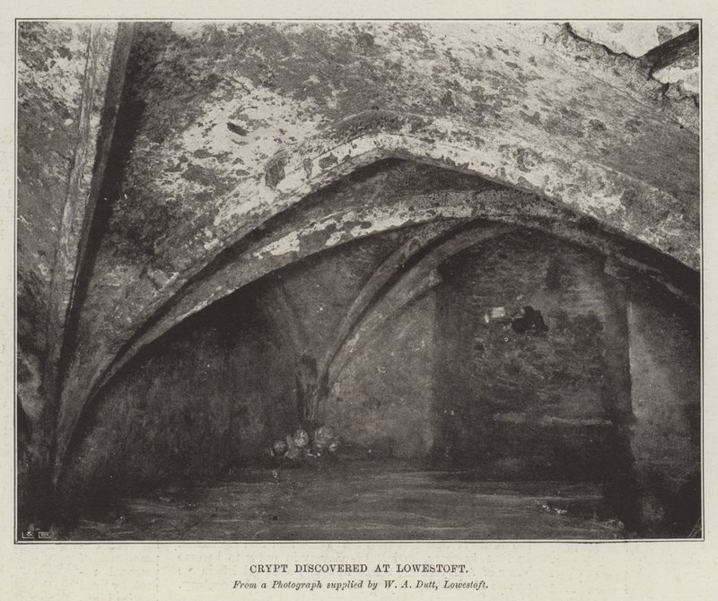 Crypt löydettiin Lowestoftista tekijältä English Photographer