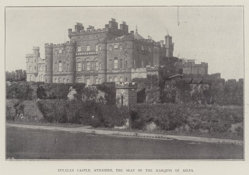 Culzeanin linna, Ayrshire, Ailsan markiisin kotipaikka tekijältä English Photographer