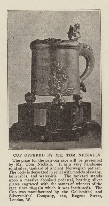 Cupin tarjosi herra Tom Nickalls tekijältä English Photographer