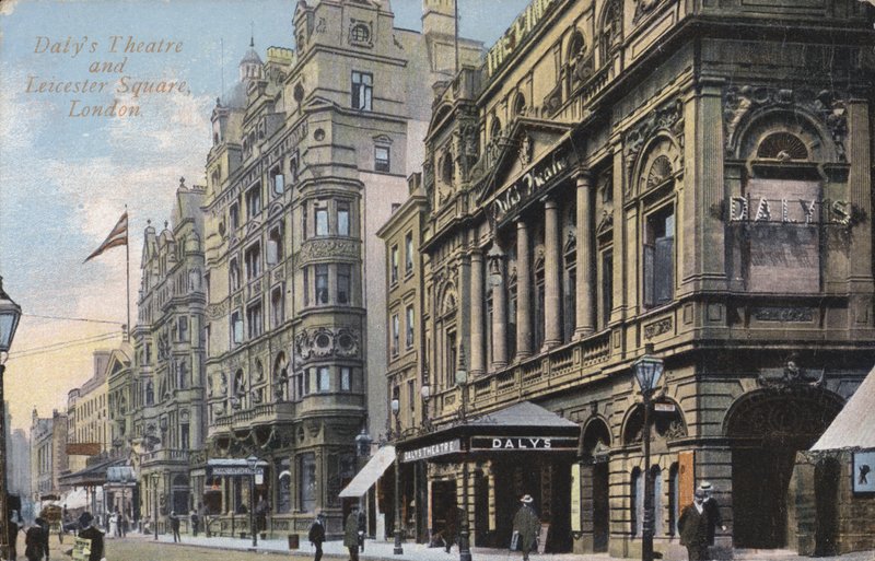 Dalys Theatre, Leicester Square, Lontoo (värillinen kuva) tekijältä English Photographer