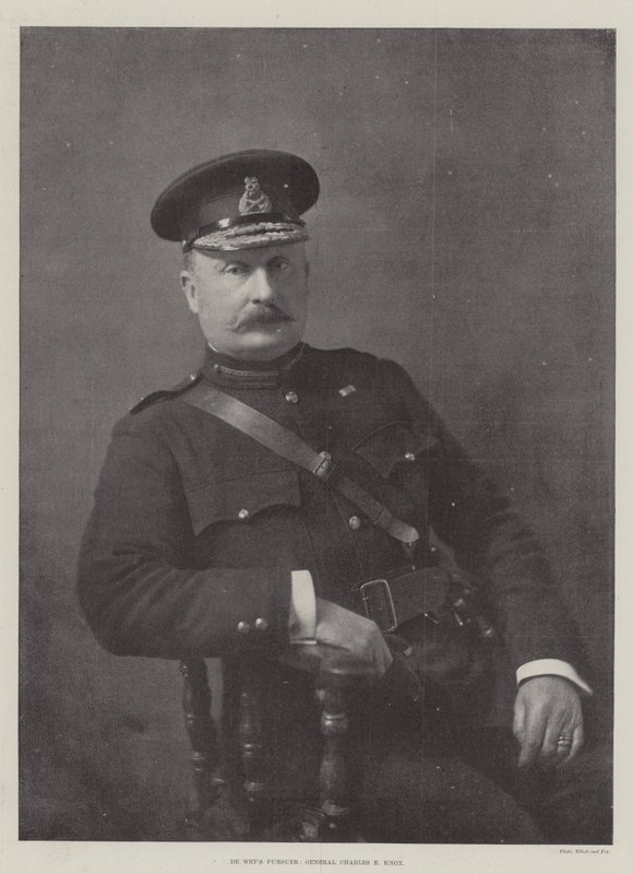 De Wets Pursuer, kenraali Charles E Knox tekijältä English Photographer