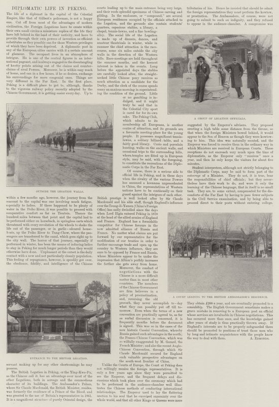 Diplomaattinen elämä Pekingissä tekijältä English Photographer