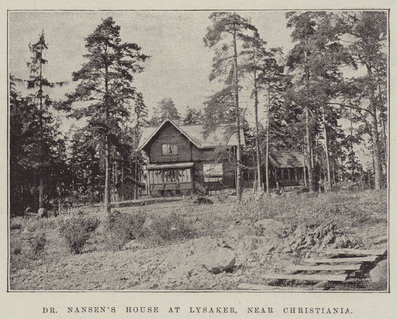 Tri Nansens House Lysakerissa, lähellä Christianiaa tekijältä English Photographer