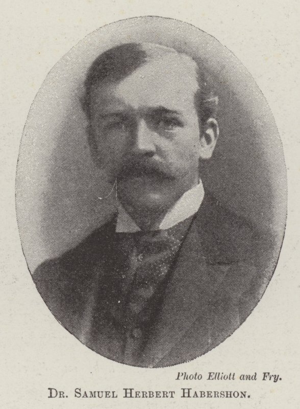Tohtori Samuel Herbert Habershon tekijältä English Photographer