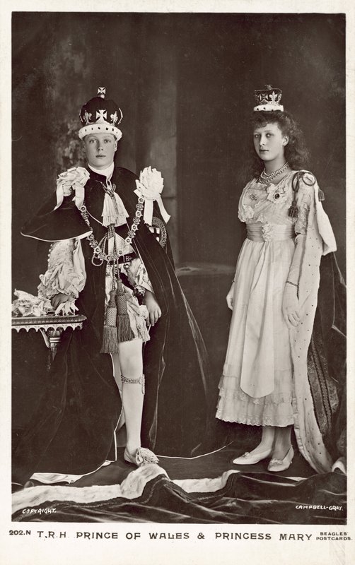 Edward, Walesin prinssi ja Mary, prinsessa Royal tekijältä English Photographer