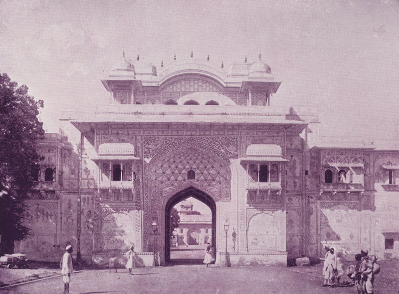 Sisäänkäynti Maharajahs Palace, Jeypore tekijältä English Photographer