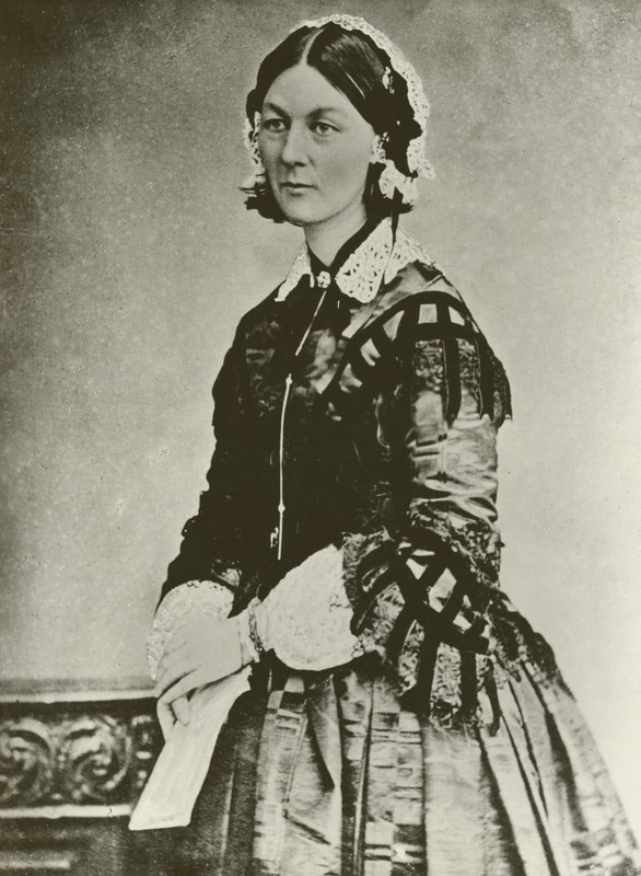 Florence Nightingale, brittiläinen hoitotyön pioneeri tekijältä English Photographer