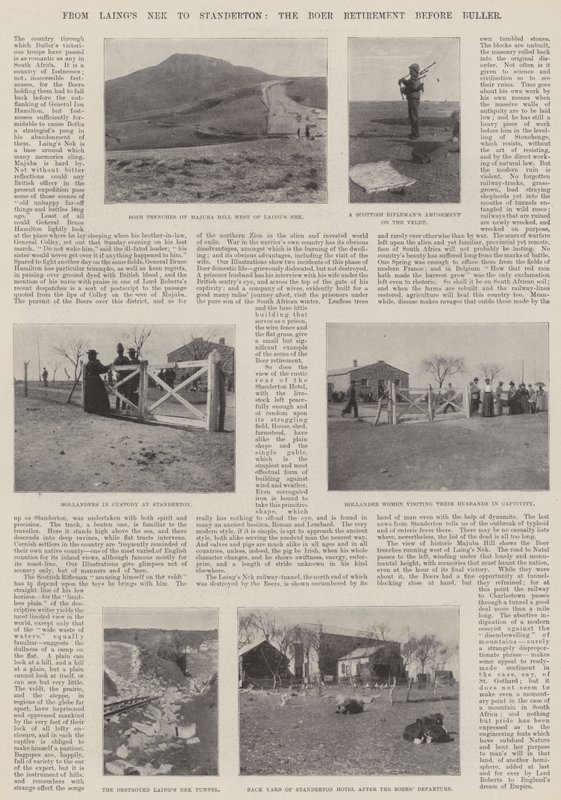 Laings Nekistä Standertoniin, buurien eläkkeelle ennen Bulleria tekijältä English Photographer