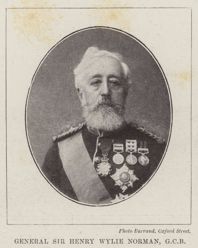 Kenraali Sir Henry Wylie Norman, GCB tekijältä English Photographer