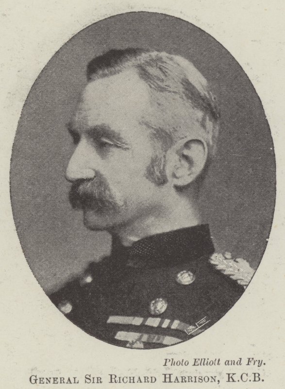 Kenraali Sir Richard Harrison, KCB tekijältä English Photographer