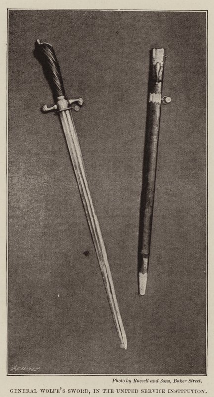 Kenraali Wolfes Sword, Yhdistyneessä palvelulaitoksessa tekijältä English Photographer