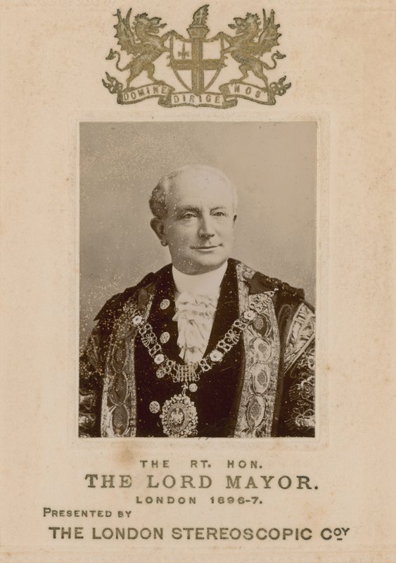 George Faudel-Phillips, Lontoon kunniallinen lordi, Lontoon pormestari (Right Honourable Lord Mayor of London) tekijältä English Photographer