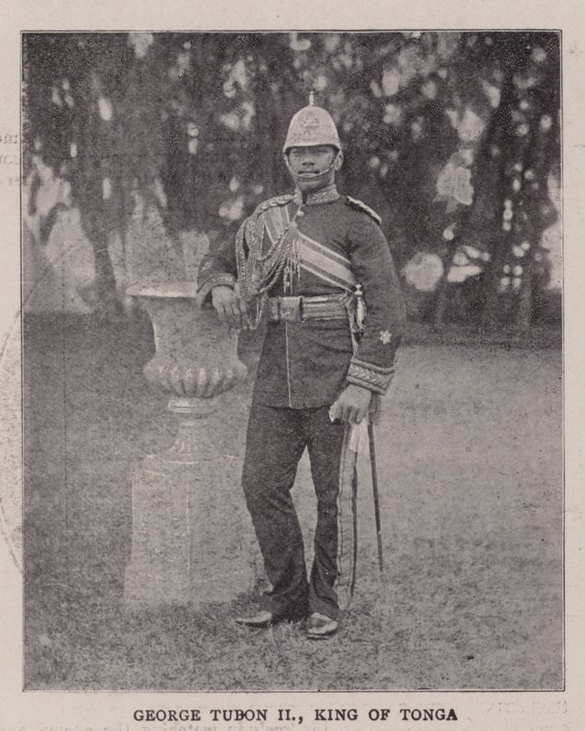 George Tubon II, Tongan kuningas tekijältä English Photographer