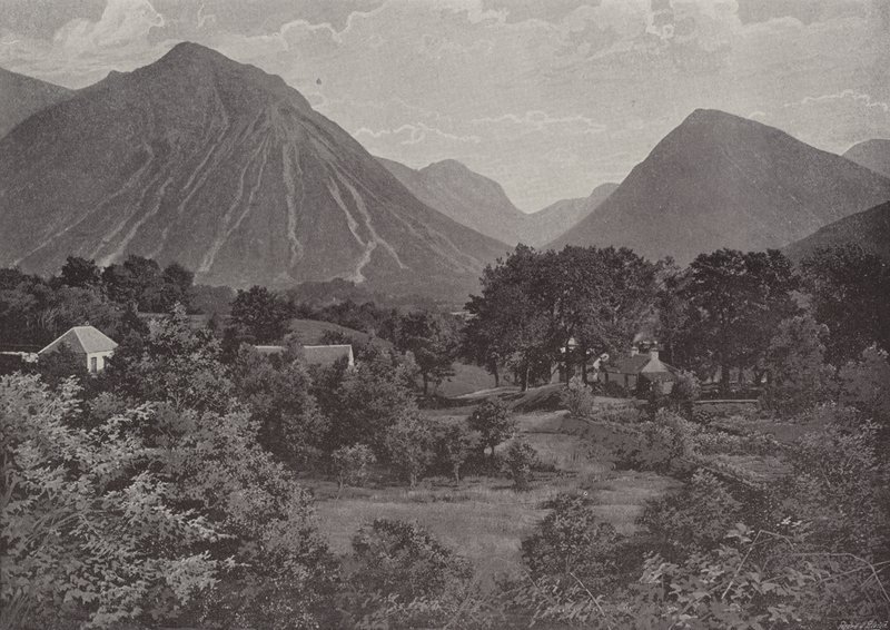Glencoe, kohtaus joukkomurhasta tekijältä English Photographer