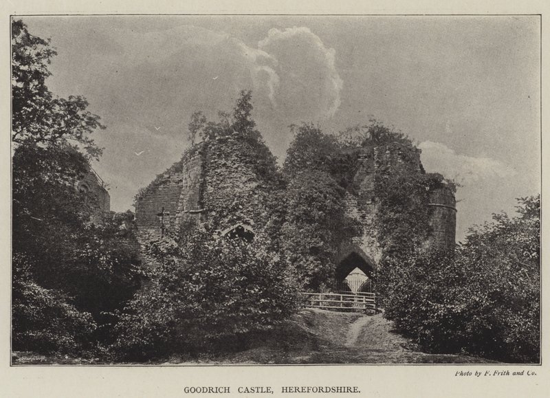 Goodrichin linna, Herefordshire tekijältä English Photographer