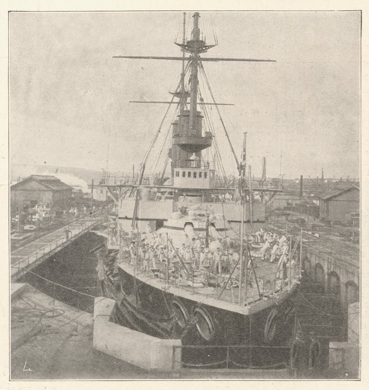 HMS Implacable, Battenbergin prinssi Louisin tilaama tekijältä English Photographer