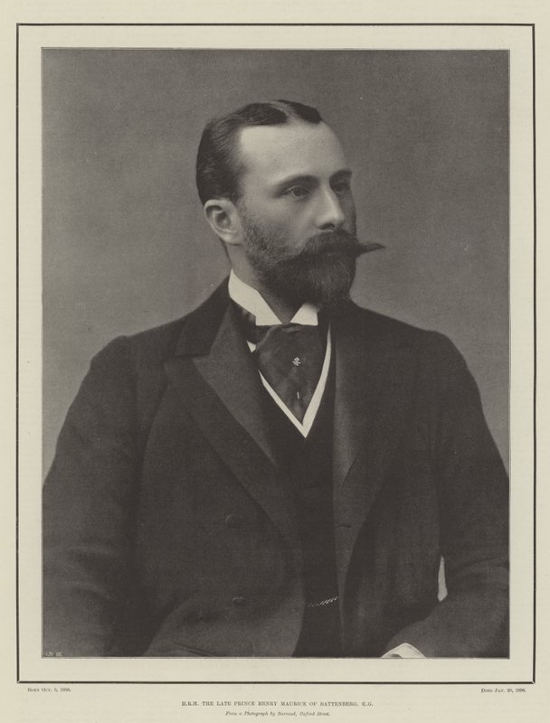 HRH edesmennyt Battenbergin prinssi Henry Maurice, KG tekijältä English Photographer