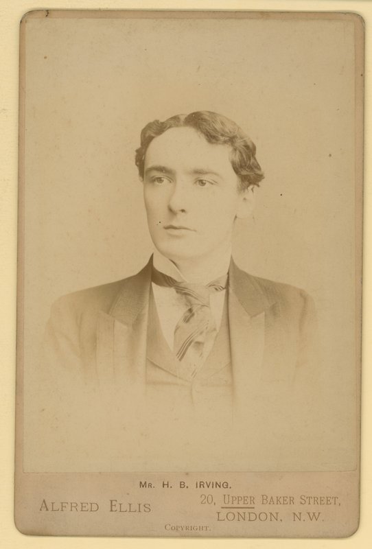H B Irving, näyttelijä ja teatterijohtaja tekijältä English Photographer