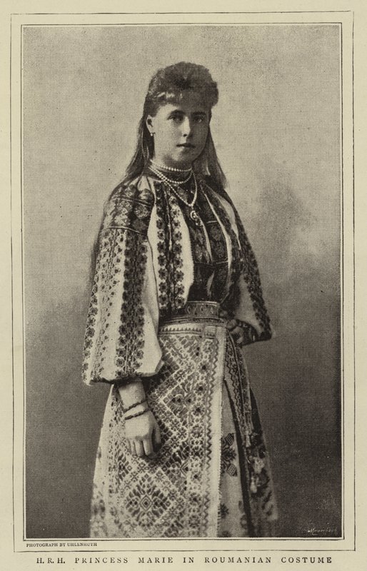 H R H Prinsessa Marie romanialaisessa asussa tekijältä English Photographer