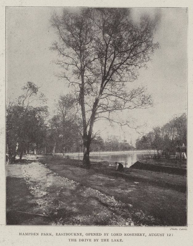 Hampden Park, Eastbourne, avasi Lord Rosebery, 12. elokuuta, Drive by the Lake tekijältä English Photographer