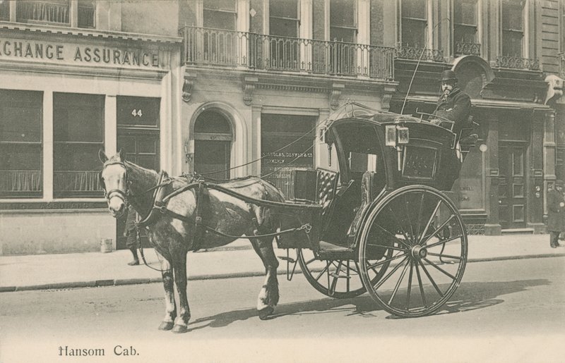 Hansom Cab, Lontoo tekijältä English Photographer