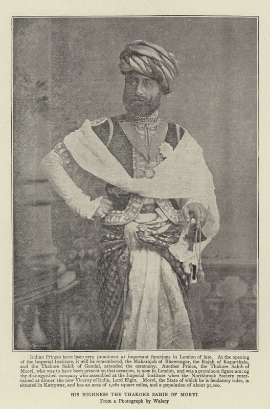 Hänen korkeutensa Morvin Thakore Sahib tekijältä English Photographer