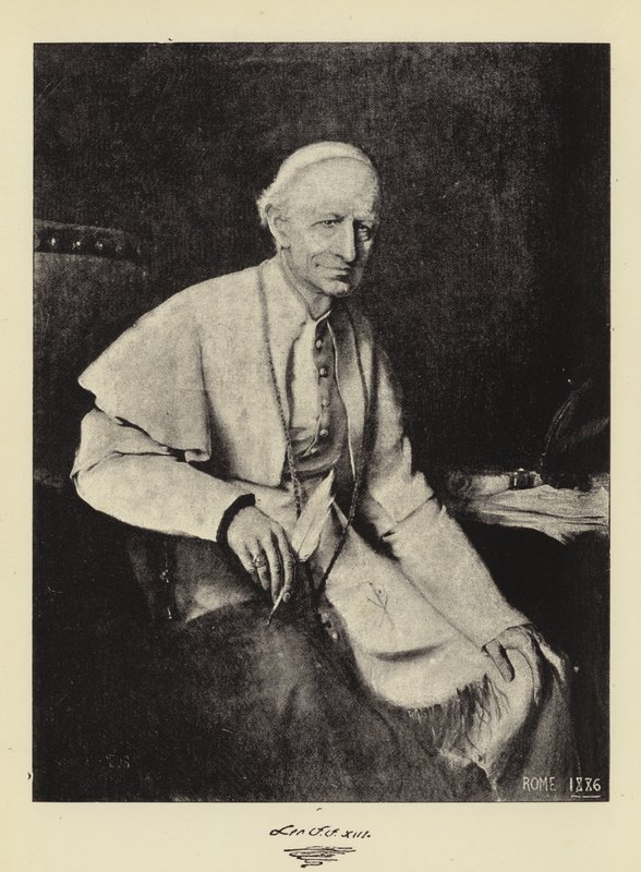 Hänen pyhyytensä paavi Leo XIII tekijältä English Photographer