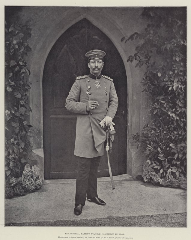 Hänen keisarillinen majesteettinsa Wilhelm II, Saksan keisari tekijältä English Photographer