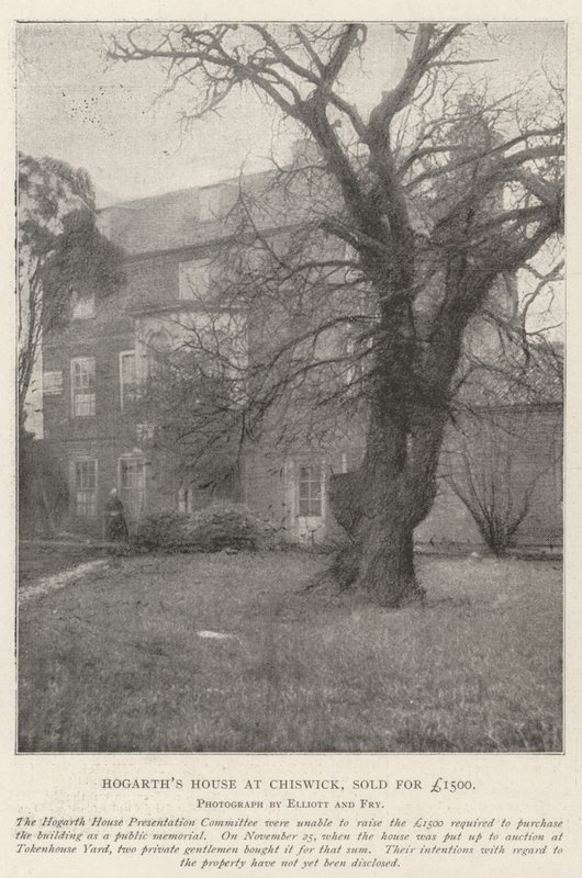 Hogarths House Chiswickissä, myyty hintaan 1500 puntaa tekijältä English Photographer